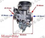 КАРБУРАТОР ЗА СУЗУКИ GN 125/150 EU2 / KREIDLER / QINGQI 125-5